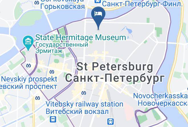 Saint Petersburg - Boutique Hotel Onegin Maps
