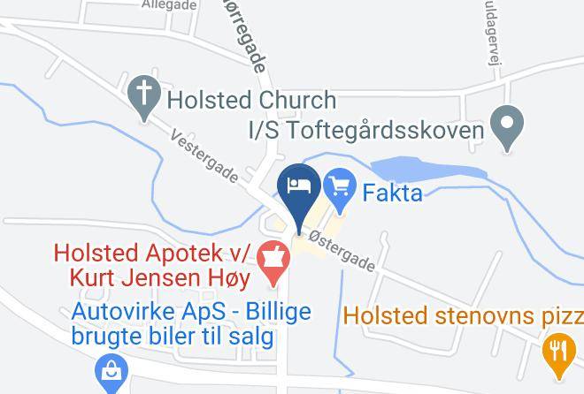 Holsted - Boutique Hotel Postgarden Holsted Maps