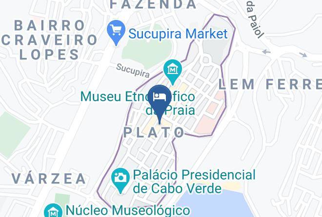 Praia - Boutique Hotel Praia Maria Maps
