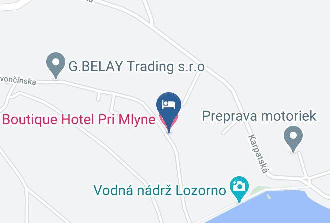 Malacky - Boutique Hotel Pri Mlyne Maps