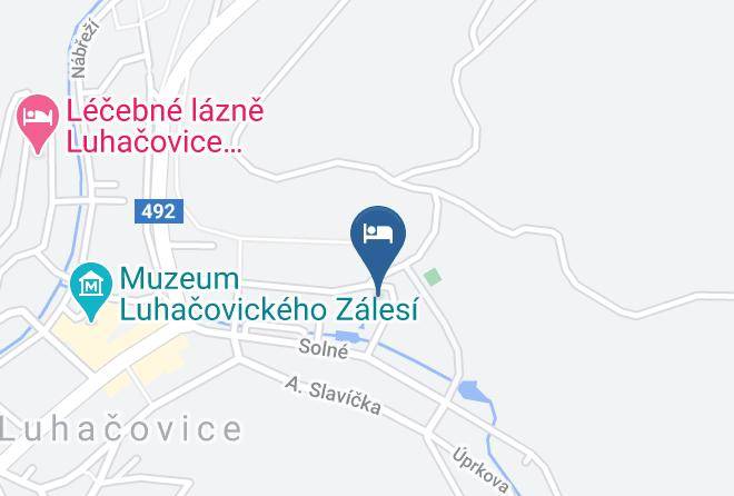 Luhacovice - Boutique Hotel Radun Maps