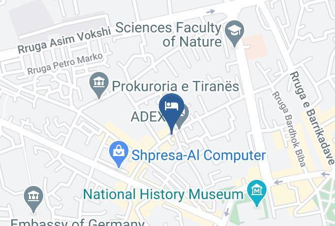 Tirana - Boutique Hotel & Restaurant Patricia Maps
