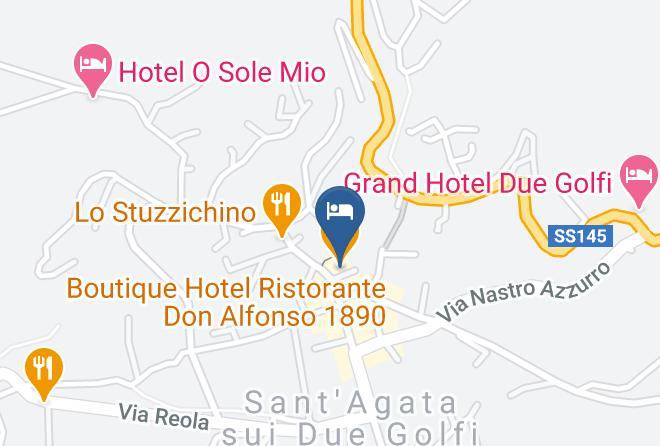Boutique Hotel Ristorante Don Alfonso 1890 Map