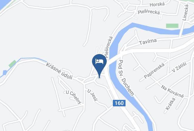 Cesky Krumlov - Boutique Hotel Romantic Maps