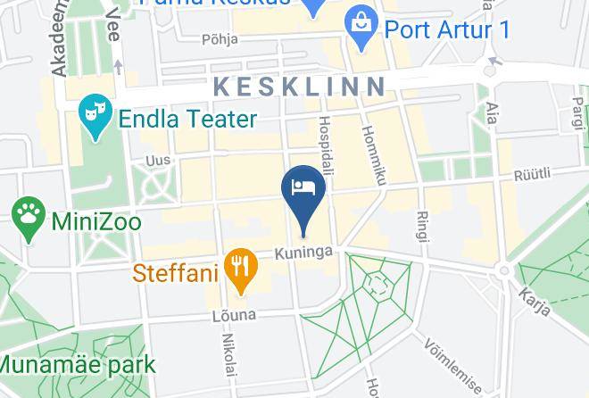 Parnu - Boutique Hotel Rosenplanter Maps