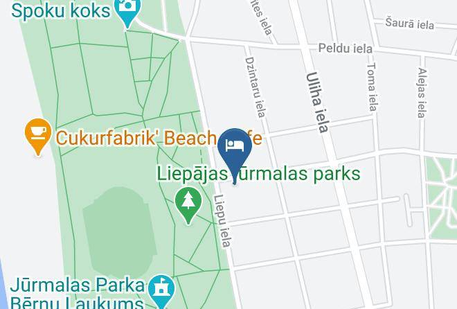 Liepaja - Boutique Hotel Roze Maps