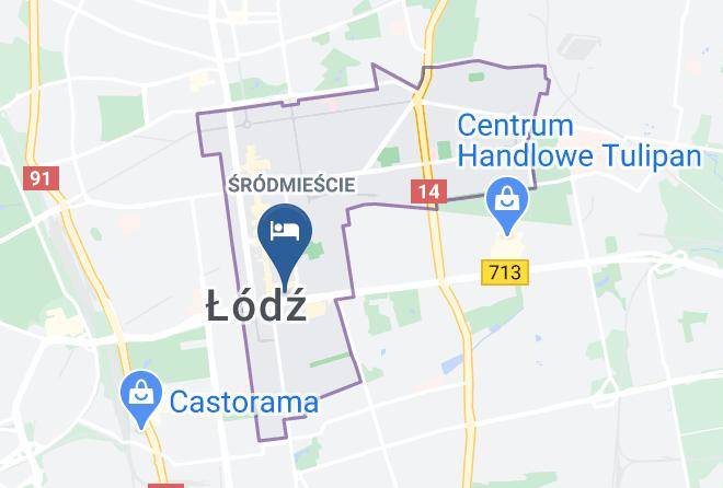 Lodz - Boutique Hotel's Maps