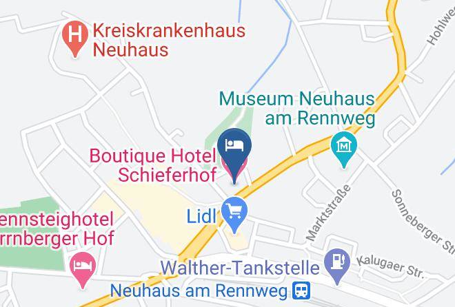 Boutique Hotel Schieferhof Map