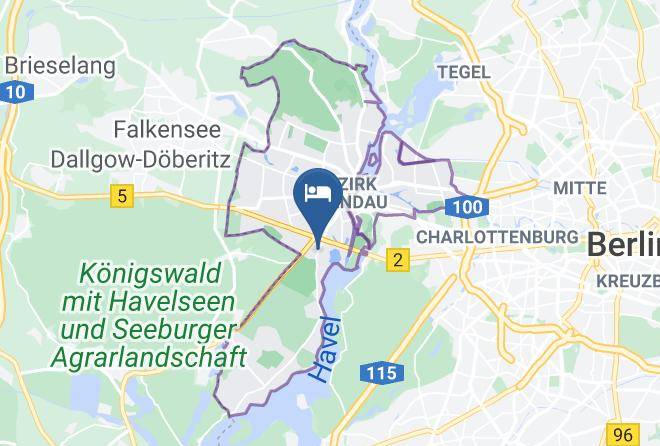Stadt Berlin - Boutique Hotel Sena Maps