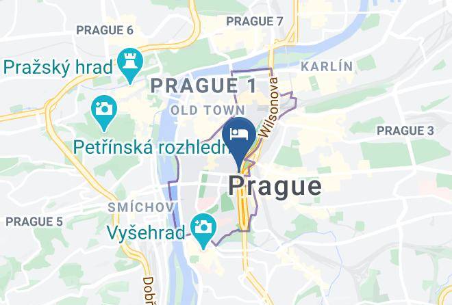 Prague - Boutique Hotel Seven Days Maps