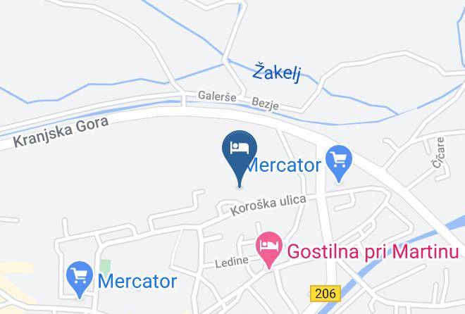 Kranjska Gora - Boutique Hotel Skipass Maps