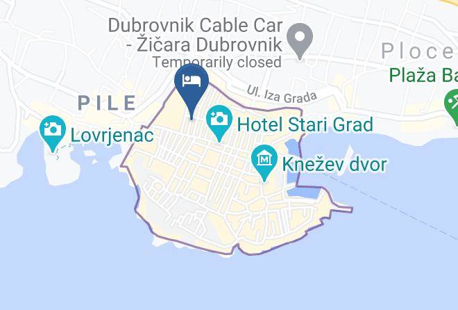 Dubrovnik - Boutique Hotel Old Town Maps