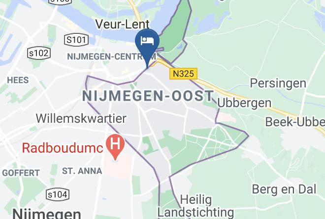 Nijmegen - Boutique Hotel Straelman Maps