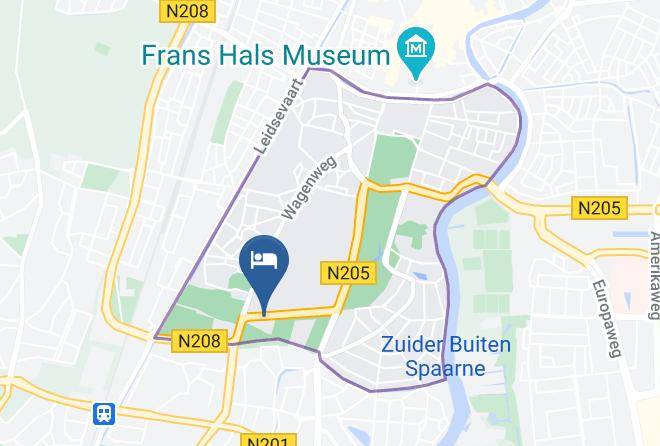 Haarlem - Boutique Hotel 't Vosje Maps