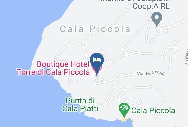 Boutique Hotel Torre Di Cala Piccola Map
