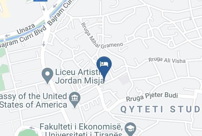 Tirana - Boutique Hotel Vila Bregu Maps