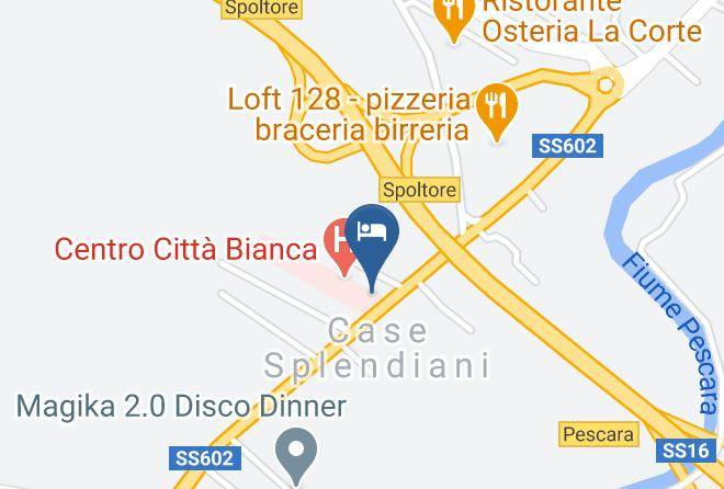 Pescara - Boutique Hotel Citta Bianca Maps