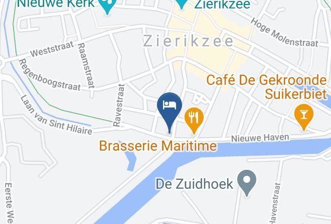 Boutique Hotel Zeeuws Meisje Map