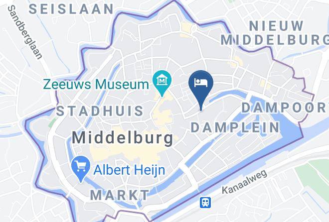 Middelburg - Boutique Logement Londen Maps