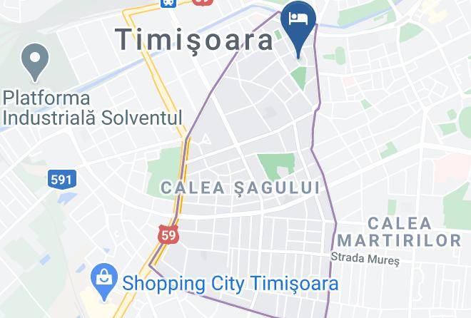 Timisoara - Boutique Pensiunea Park Maps