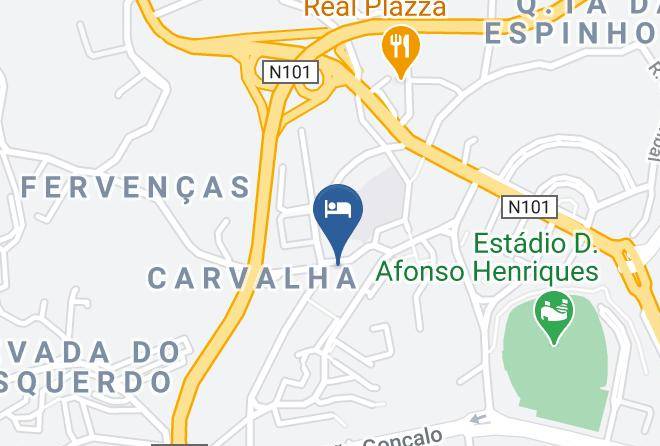 Guimaraes - Boutique Senhorial De Guimaraes Maps