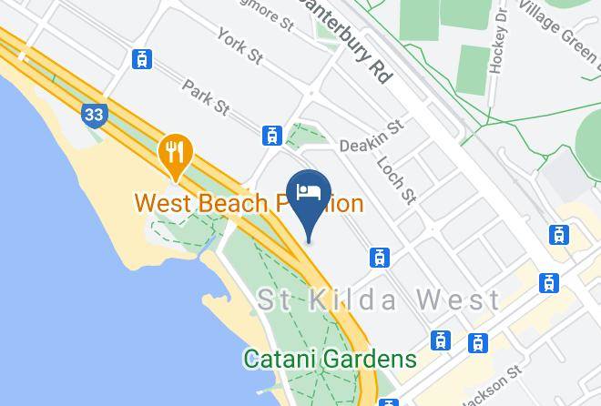 Port Phillip - Boutique Stays Catani Gardens Maps