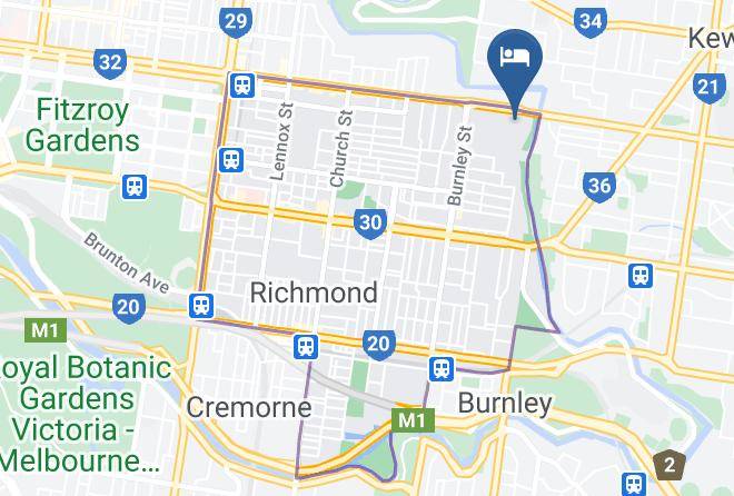 Boutique Stays River Boulevard Map