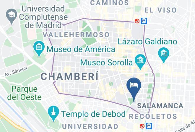 Madrid - Boutique Urban Madrid Genova Maps