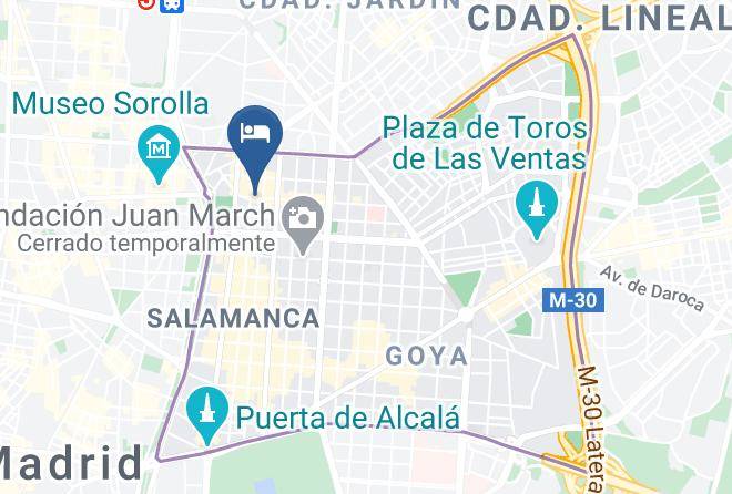 Madrid - Boutique Urban Madrid Serrano Maps