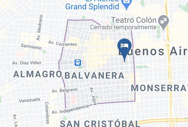 Balvanera - 2055 Boutique Hotel Low Cost Maps