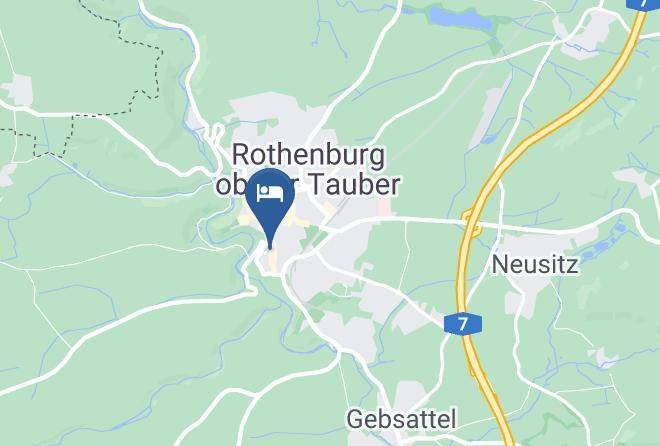 Ansbach - Boutiquehotel Goldene Rose Maps