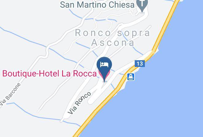 Boutique Hotel La Rocca Map