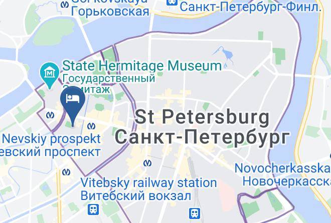 Saint Petersburg - Boutique Hotel Rachmaninov Maps