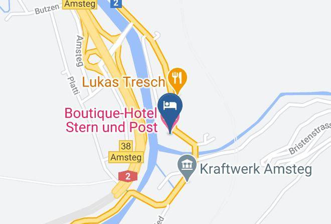 Silenen - Boutique Hotel Stern Und Post Maps