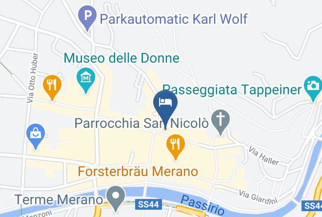 Bolzano - Boutiquehotel Suiteseven Meran Maps
