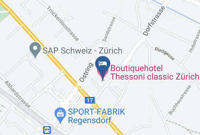 Dielsdorf - Boutiquehotel Thessoni Classic Zurich Maps