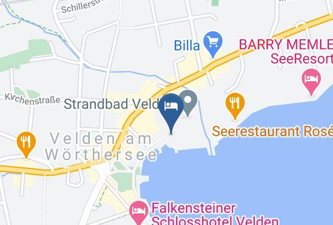 Villach Land - Boutiquehotel Worthersee Maps