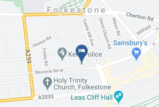 Kent - Bouverie Escape Folkestone Maps