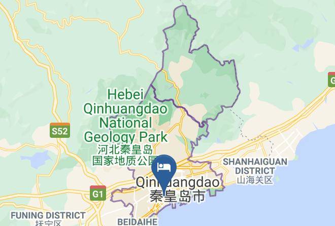 Qinhuangdao - Bowei Great Hotel Maps