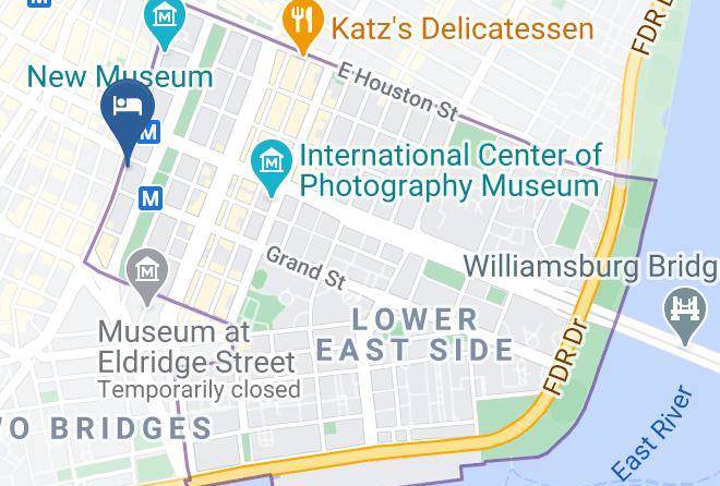 New York - Bowery Grand Hotel Maps