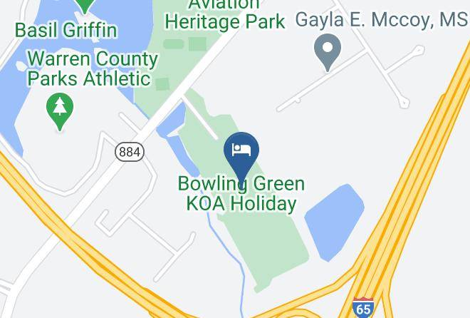 Warren - Bowling Green Koa Holiday Maps