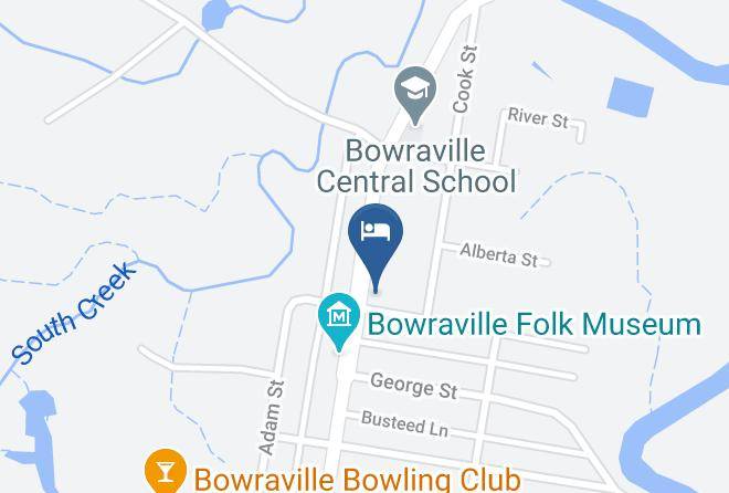 Nambucca - Bowra Hotel Maps