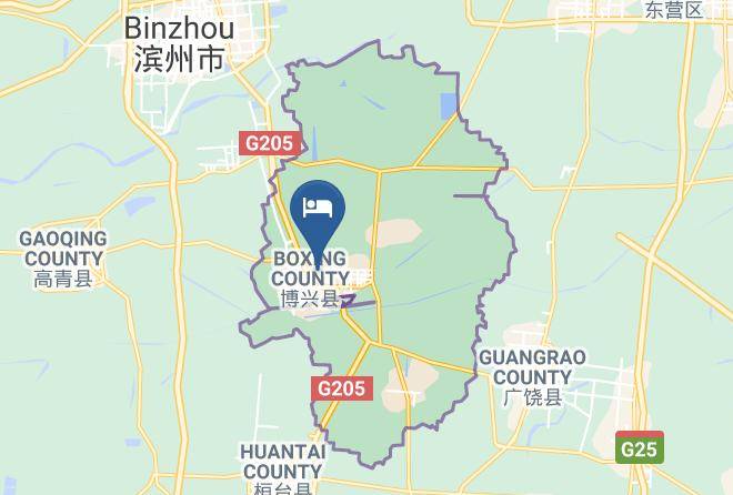 Binzhou - Boxing Livable Business Hotel Maps