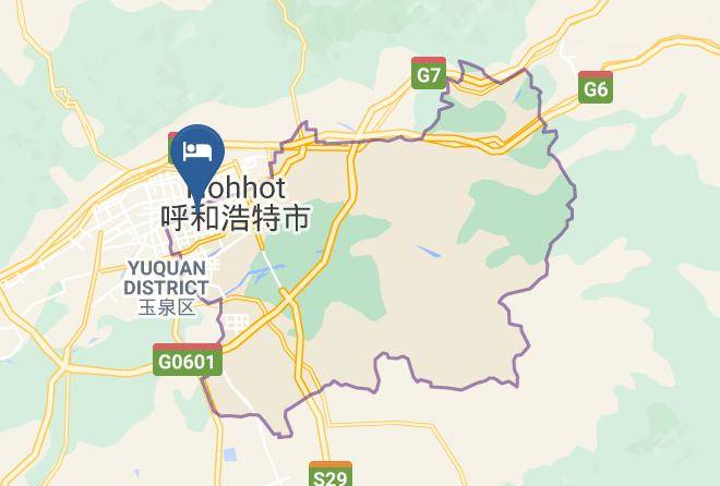 Hohhot - Boya Holiday Hotel Maps