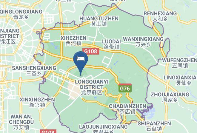 Chengdu - Boya Hotel Maps