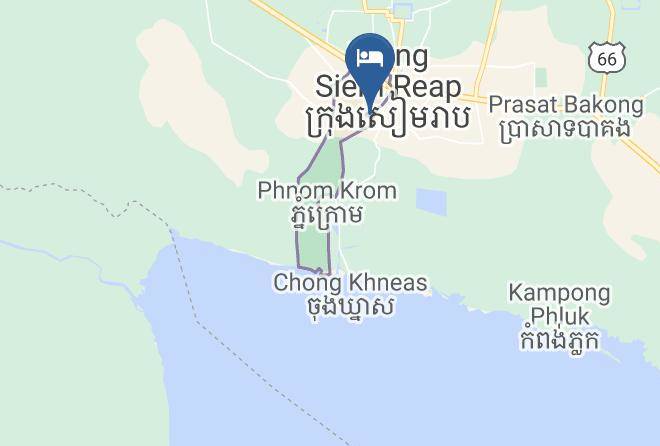 Boyada Villa & Container Unit Karte - Siem Reap - Siem Reab Town