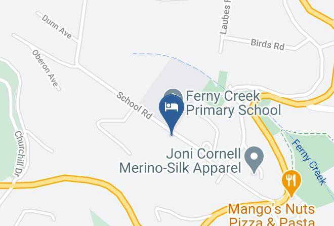Yarra Ranges - Boyanda At Ferny Creek Maps