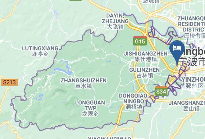 Ningbo - Boyuan Holiday Hotel Maps