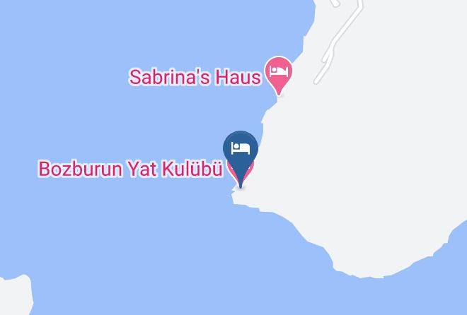 Mugla - Bozburun Yat Kulubu Maps