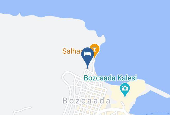 Bozcaada - Bozcaada Aloha Hotel Maps